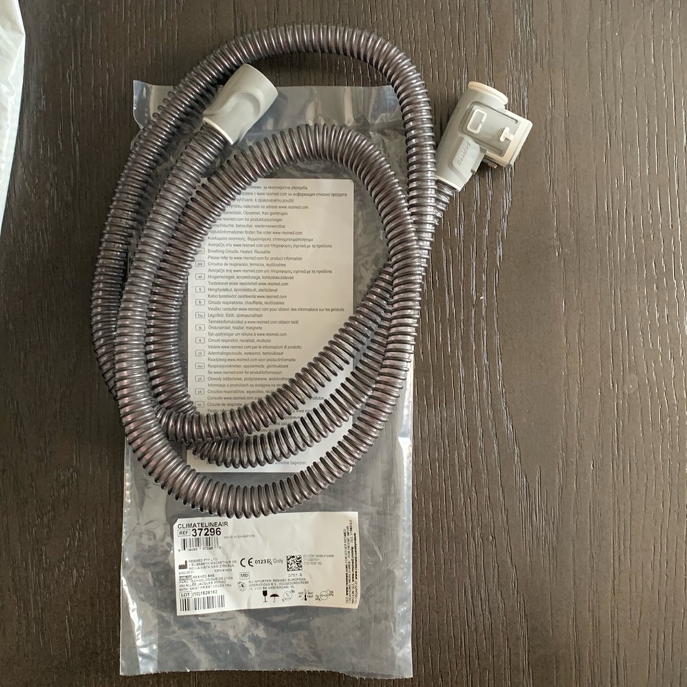 Climate line Air heated tubing 37296 open package